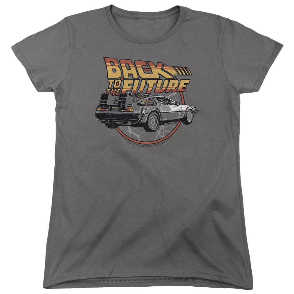 Back To The Future Time Machine - Women's T-Shirt Hoodie, Sweatshirt | CiraTrend.com