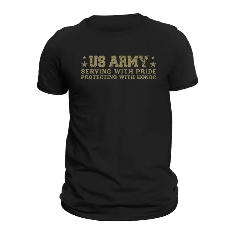 US Army Serving With Pride Protecting With Honor T-Shirt Hoodie, Sweatshirt | CiraTrend.com