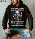 US Constitution Rights American Eagle Patriotic Military T Shirt