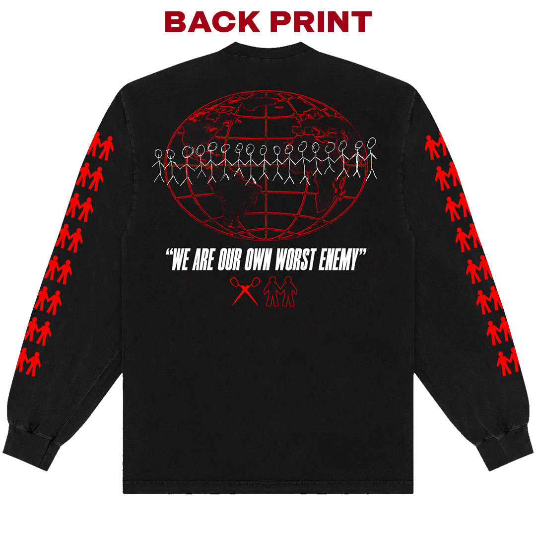 US: DOPPELGANGER - LONG SLEEVE SHIRT Hoodie, Sweatshirt | CiraTrend.com (Image 2)