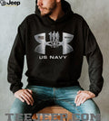 US Navy Military Salute Patriotic Logo Graphic T Shirt