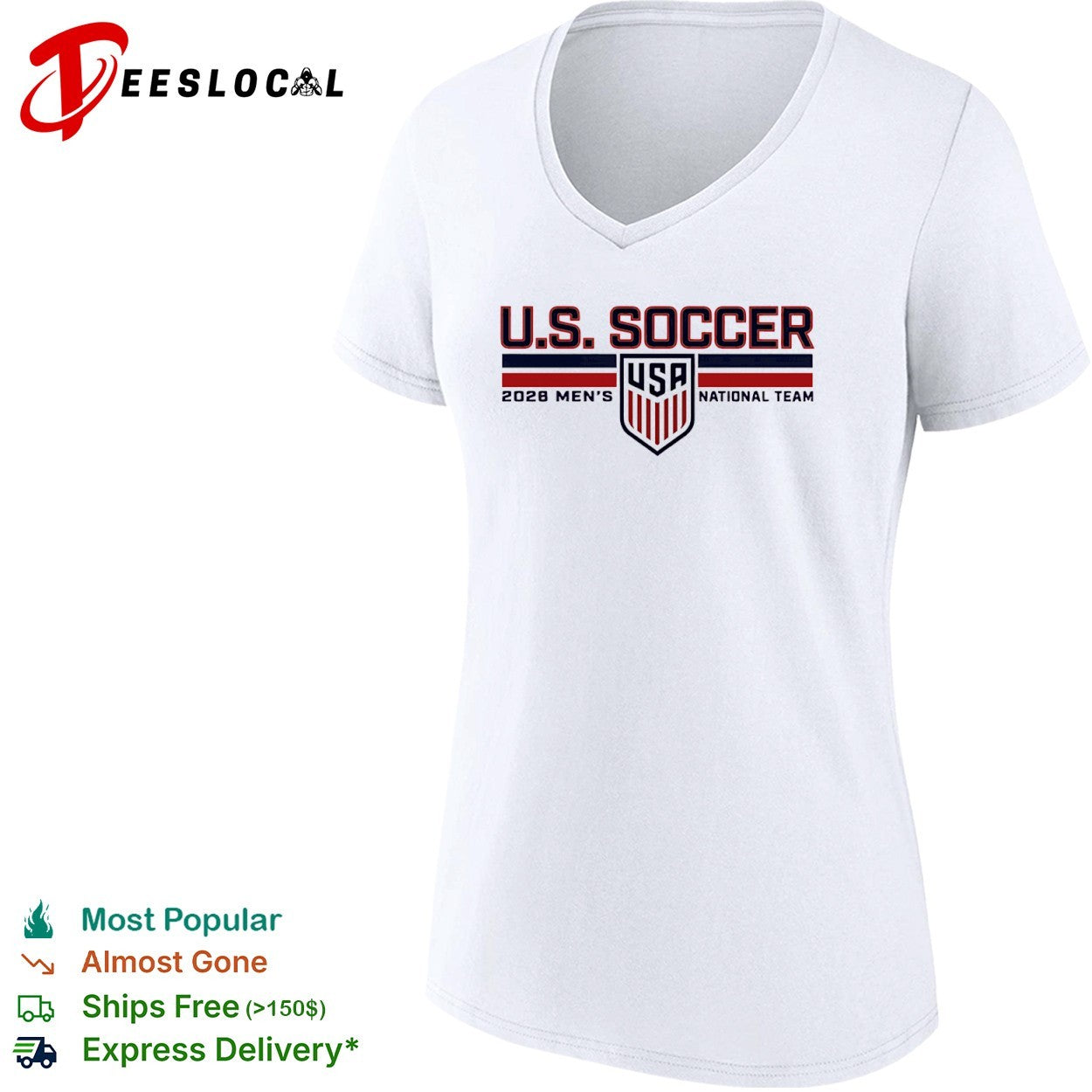 US Soccer 2026 National Team US Soccer 2026 Men’s National Team shirt