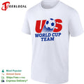 US World Cup team soccer ball shirt
