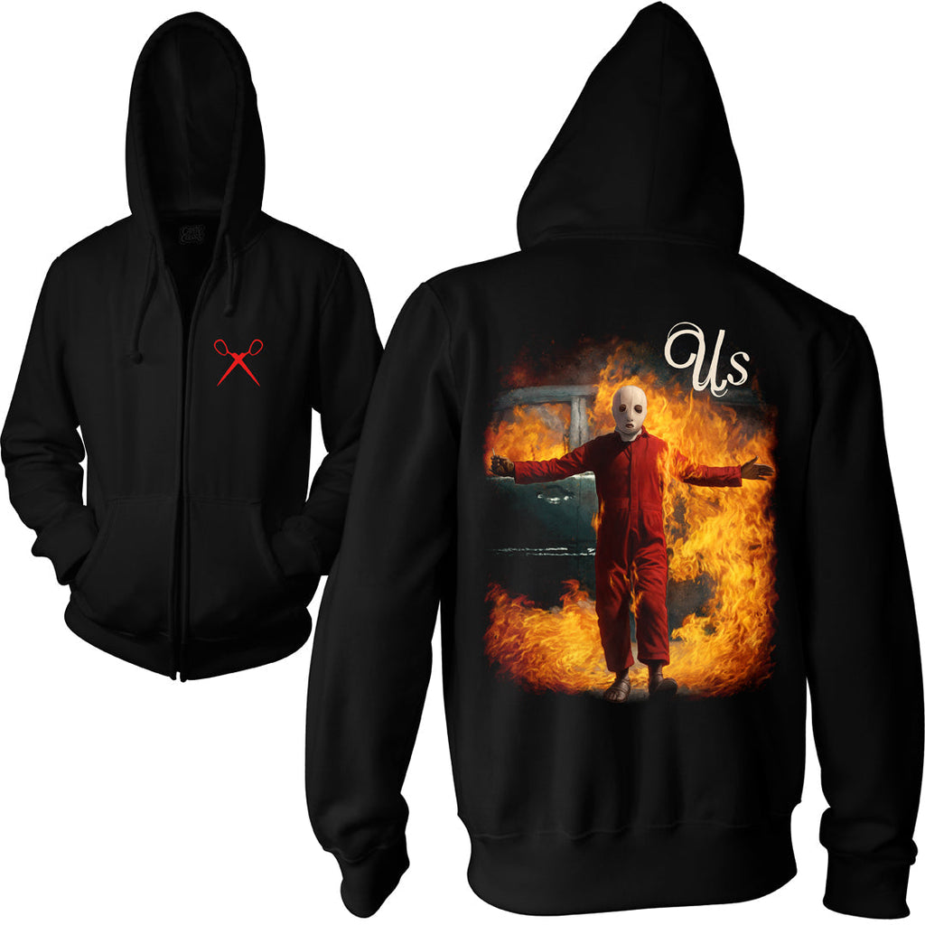 US: BORN TO LOVE FIRE - ZIP-UP HOODIE T-Shirts, Sweatshirt | CiraTrend.com (Image 1)