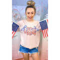 USA Coquette Graphic T-Shirt Hoodie, Sweatshirt | CiraTrend.com