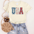 USA Flowers Soft Graphic Tee Hoodie, Sweatshirt | CiraTrend.com
