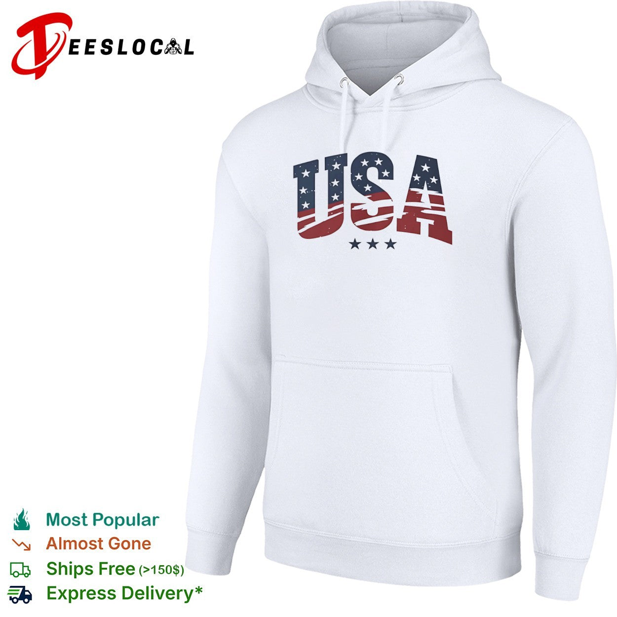 USA Patriotic Stars Shirt