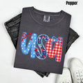 USA Pattern Mix Comfort Colors T-Shirt 'NLB' Hoodie, Sweatshirt | CiraTrend.com