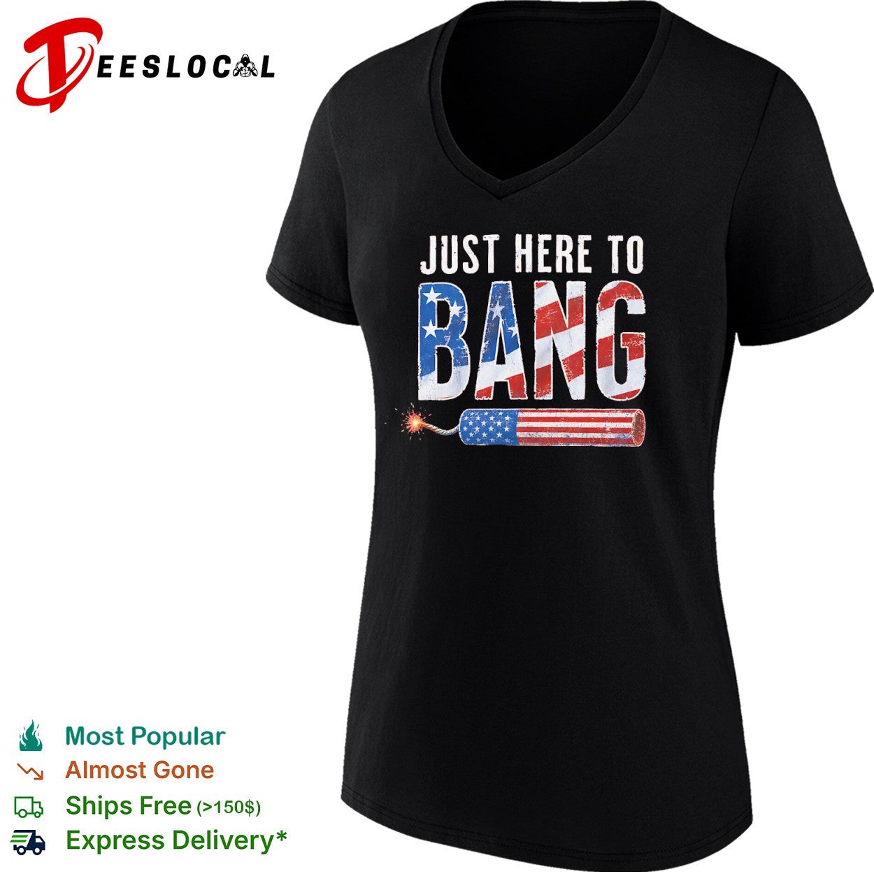 USA just here to bang dynamite shirt