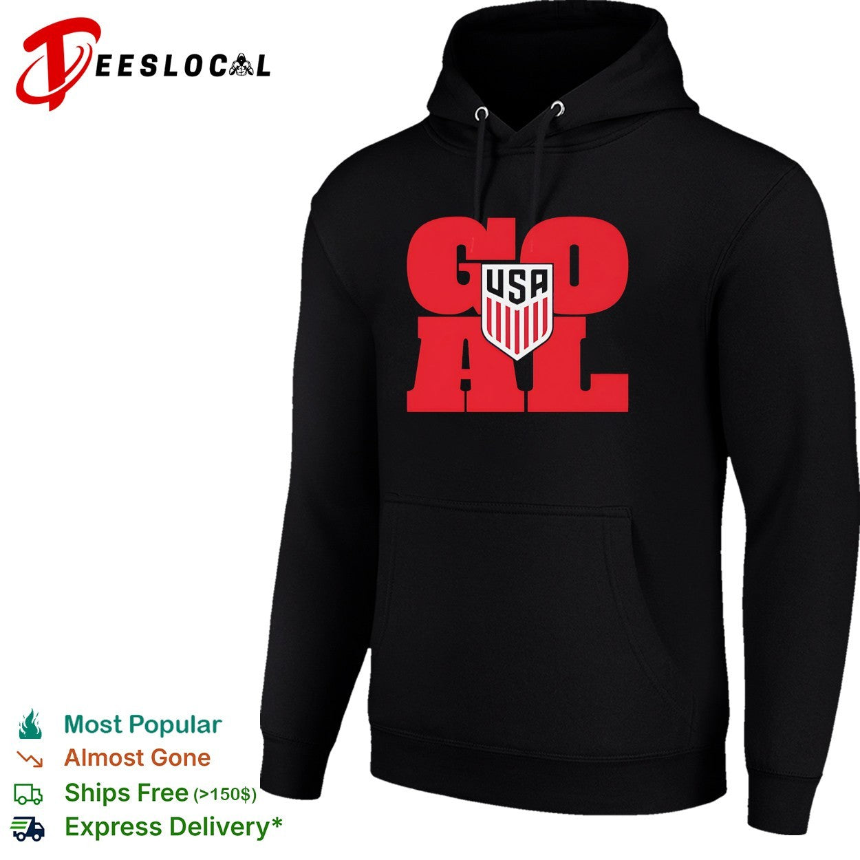 USA soccer go goal shield 2026 shirt