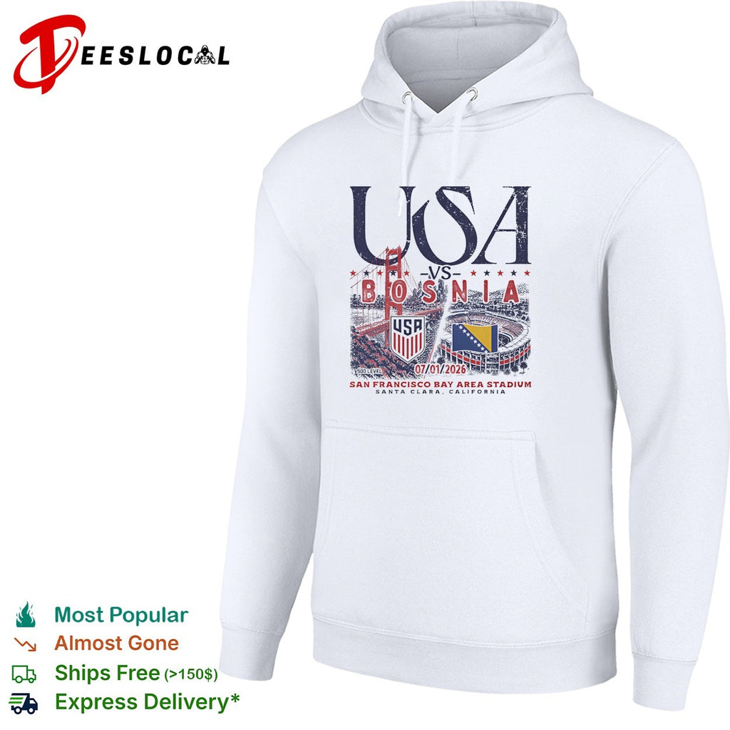 USA vs Bosnia soccer San Francisco Bay Area stadium shirt