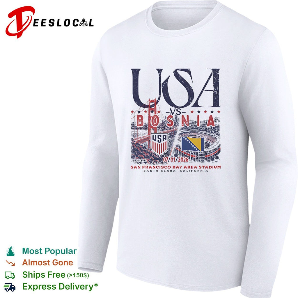 USA vs Bosnia soccer San Francisco Bay Area stadium shirt