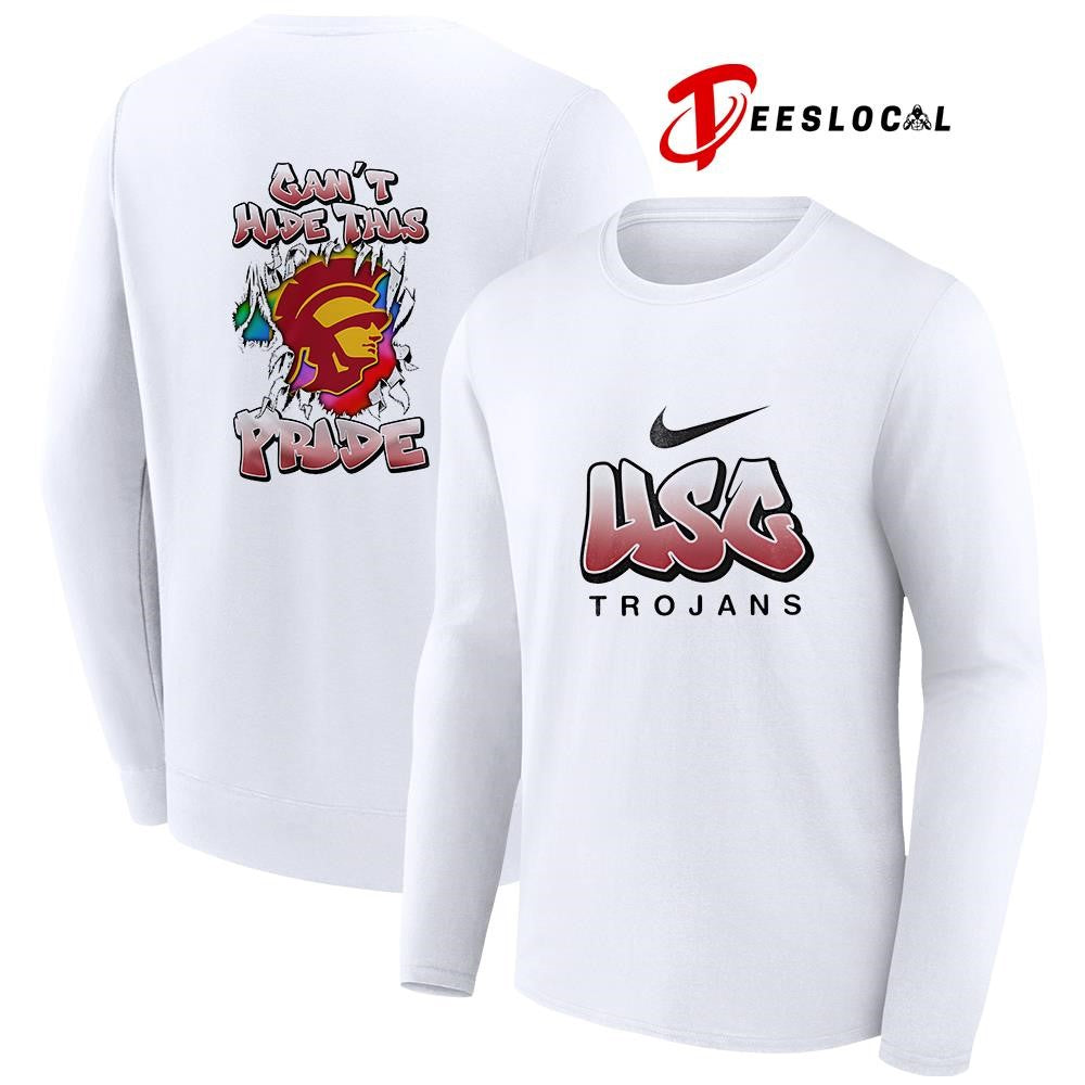 USC Trojans x NCAA Pride month can’t hide this shirt