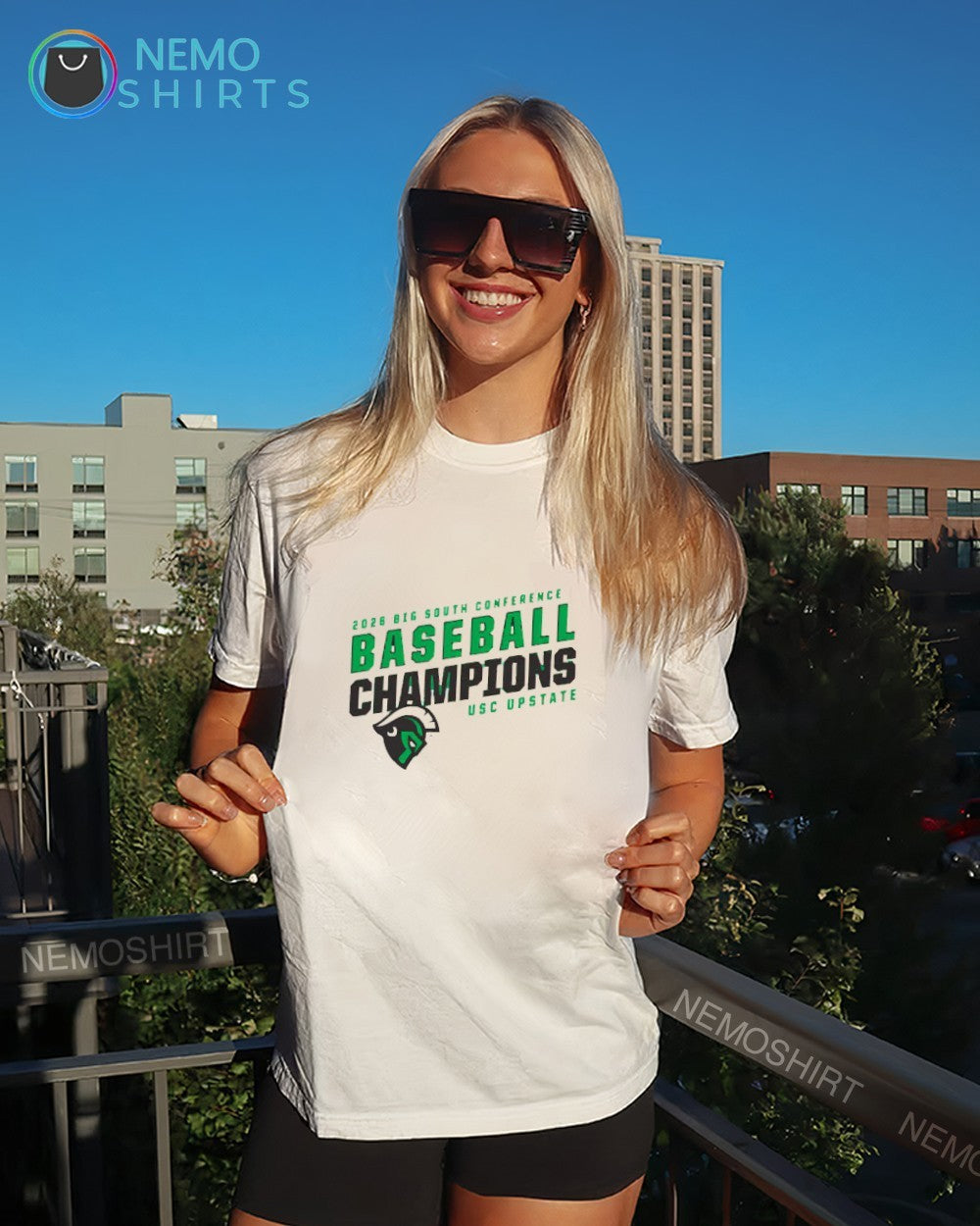 USC Upstate 2026 Big South Conference baseball champions shirt