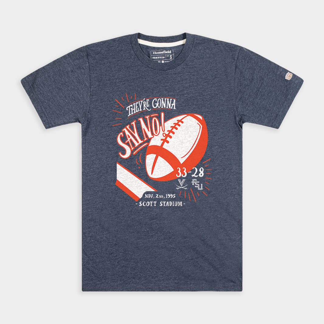 1995 UVA Football T-Shirt Style001