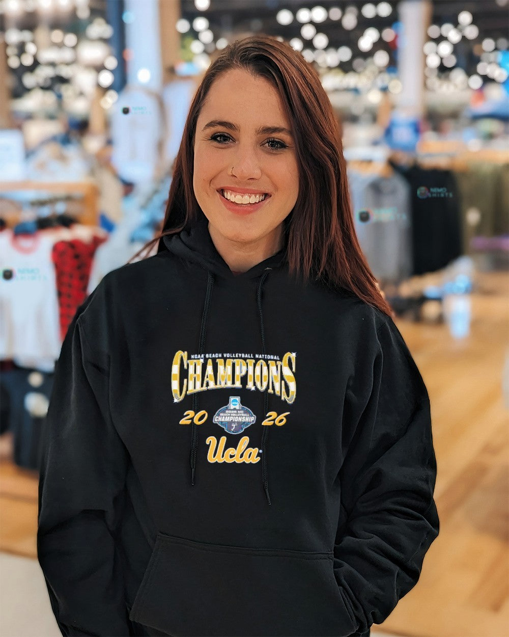 Ucla Bruins NCAA women’s beach volleyball national champions 2026 shirt