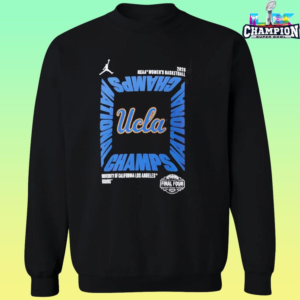 Ucla Bruins Women’s Basketball 2026 Ncaa National Champions Shirt