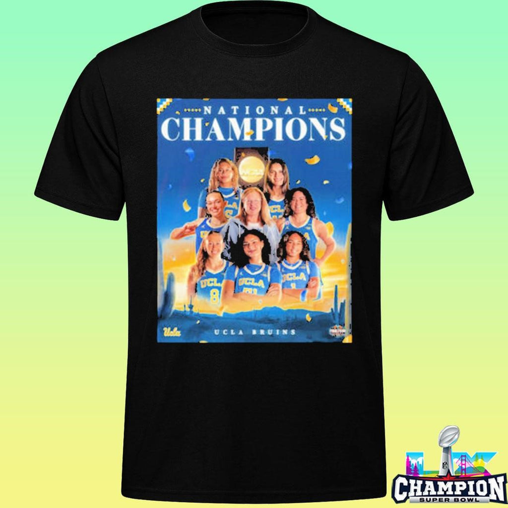 Ucla Bruins Women’s Basketball Champions 2026 Ncaa National Championship 2026 Shirt