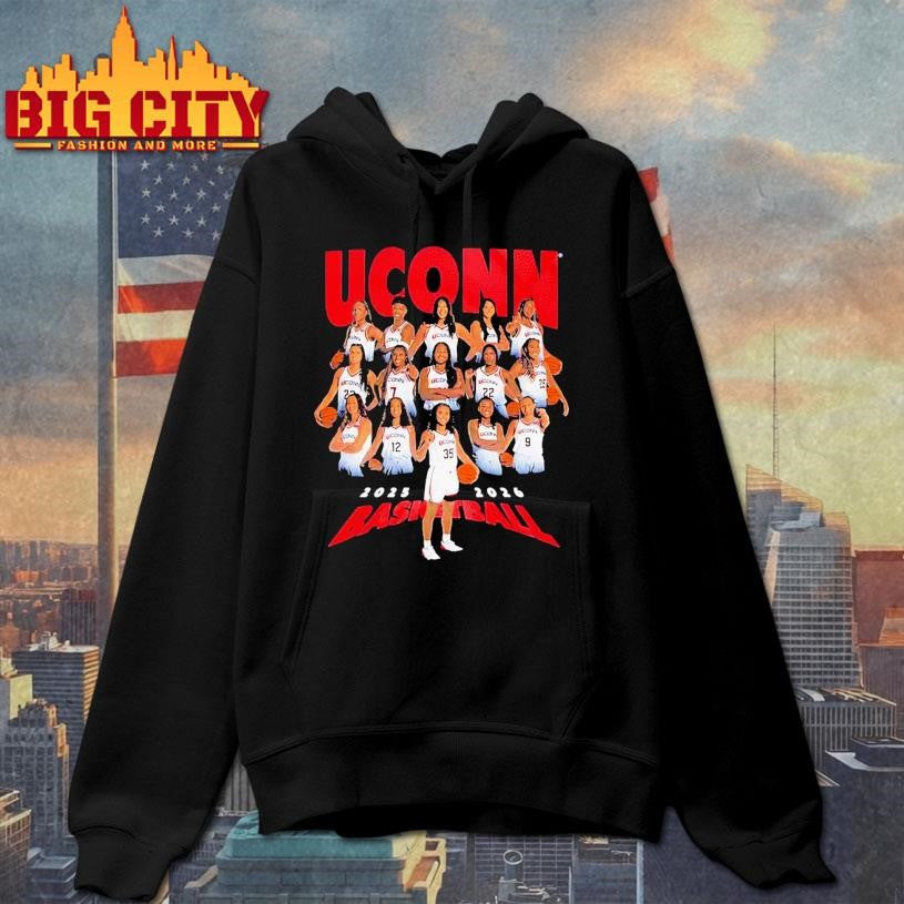Uconn Huskies Women’s Basketball Team 2026 Shirt