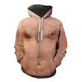 Ugly Chest Hairy Hoodie