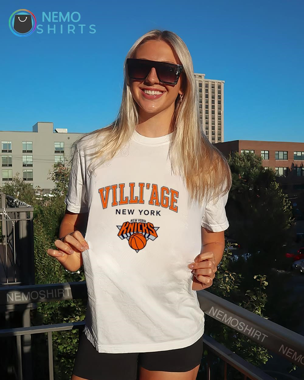 Villi’age Knicks New York Knicks basketball shirt