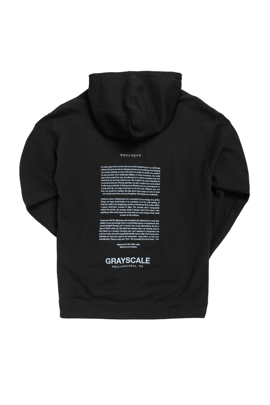 "Umbra Prologue Hoodie - Black"
