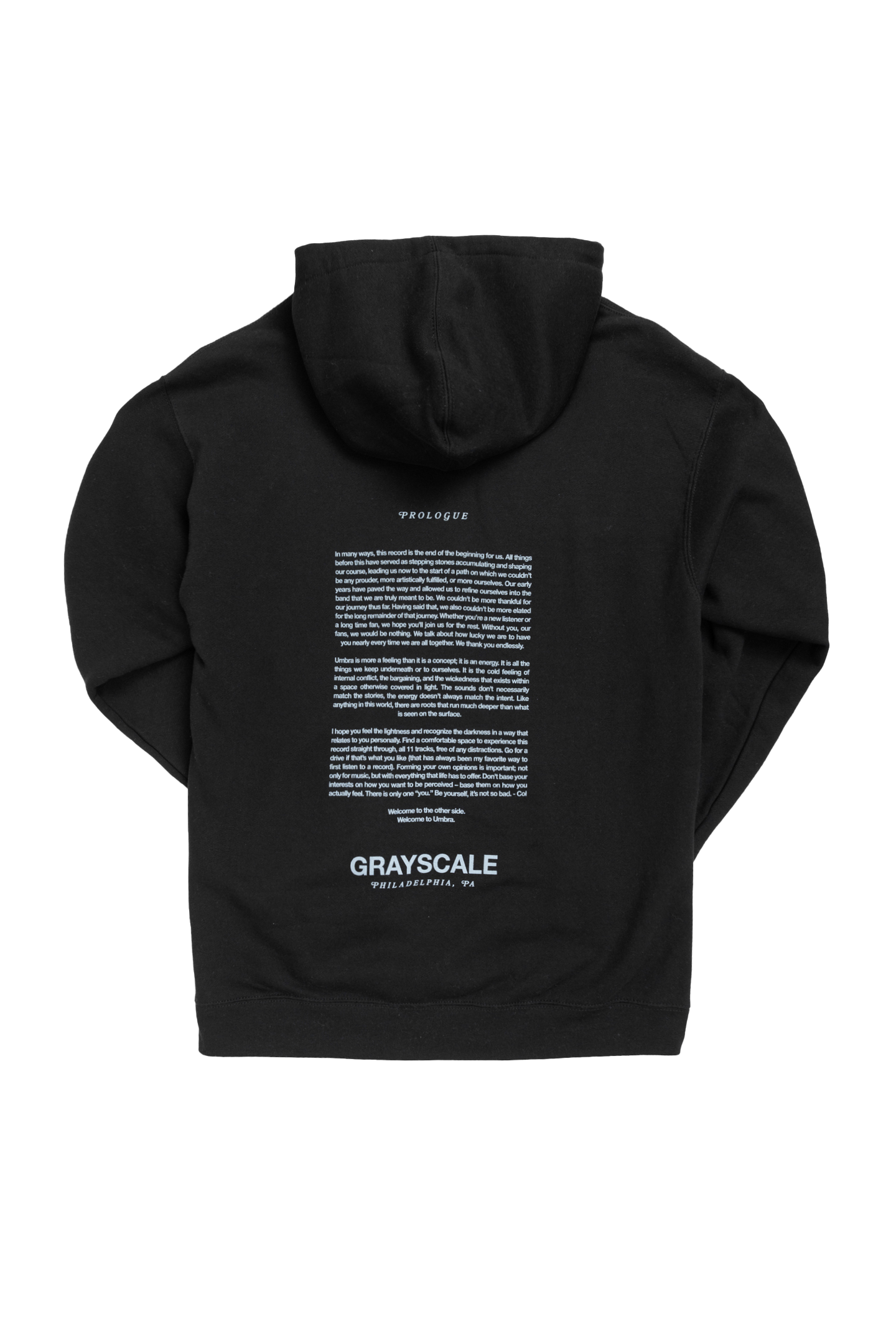 "Umbra Prologue Hoodie - Black"