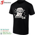 Umbrellas out Statue head shirt