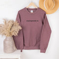 Unapologetically Me Embroidered Sweatshirt, Funny Sweatshirt, Sarcastic Sweater, Comfort Colors Embroidered T-Shirt, EMB...
