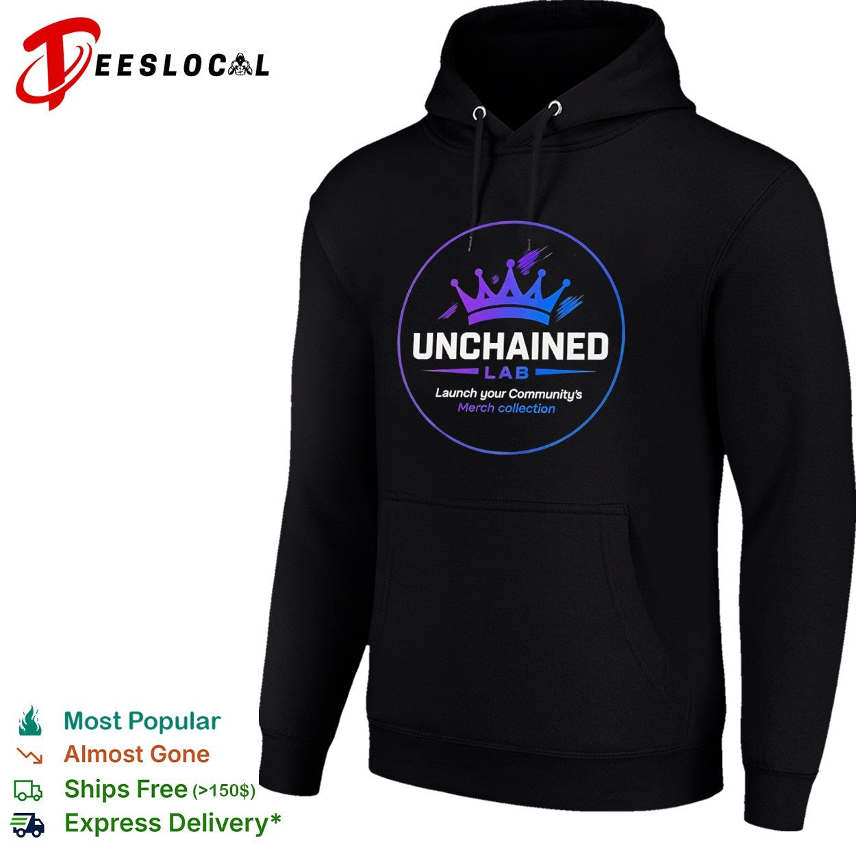 Unchained Lab Launch your Communitys shirt