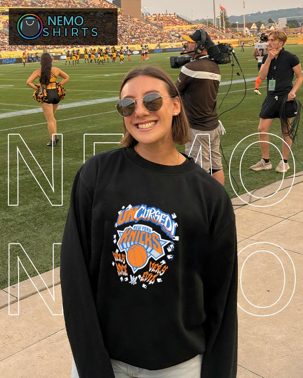 Uncursed very nice very evil Danhausen New York Knicks shirt