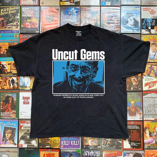 UNCUT GEMS PROMO BLACK T-SHIRT