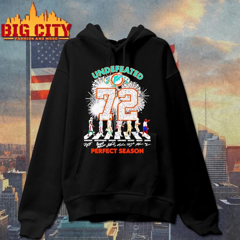 Undefeated 72 Miami Dolphins perfect season shirt