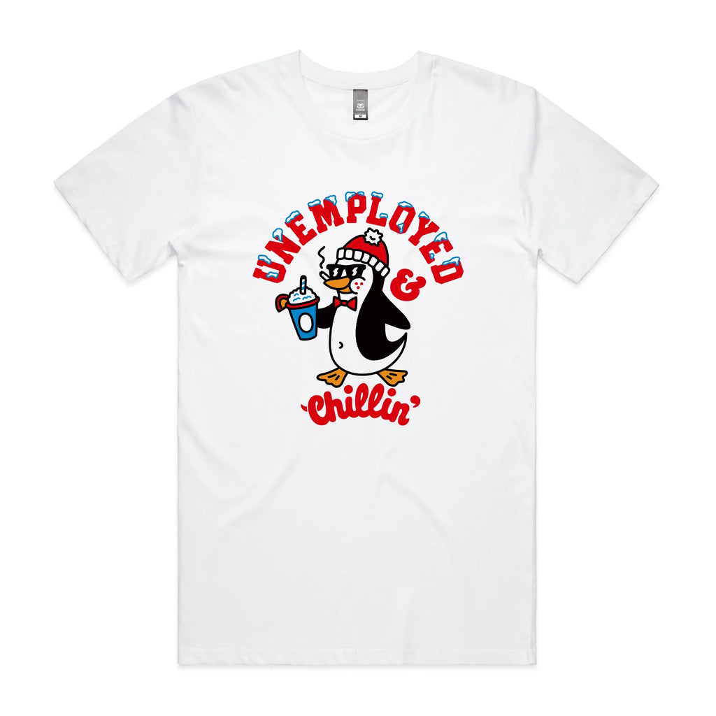 Unemployed & Chillin' Tee Hoodie, Sweatshirt | CiraTrend.com (Image 1)