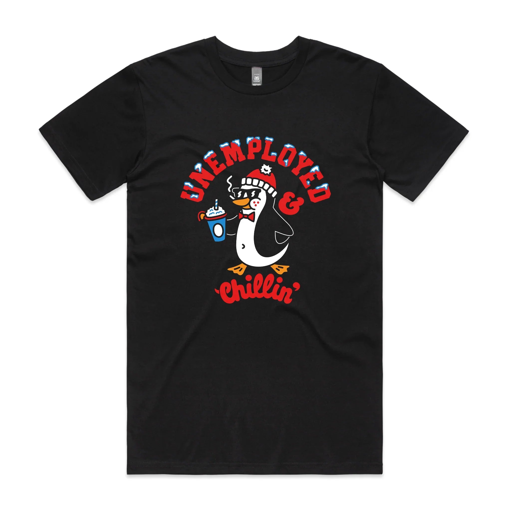 Unemployed & Chillin' Tee Hoodie, Sweatshirt | CiraTrend.com (Image 2)