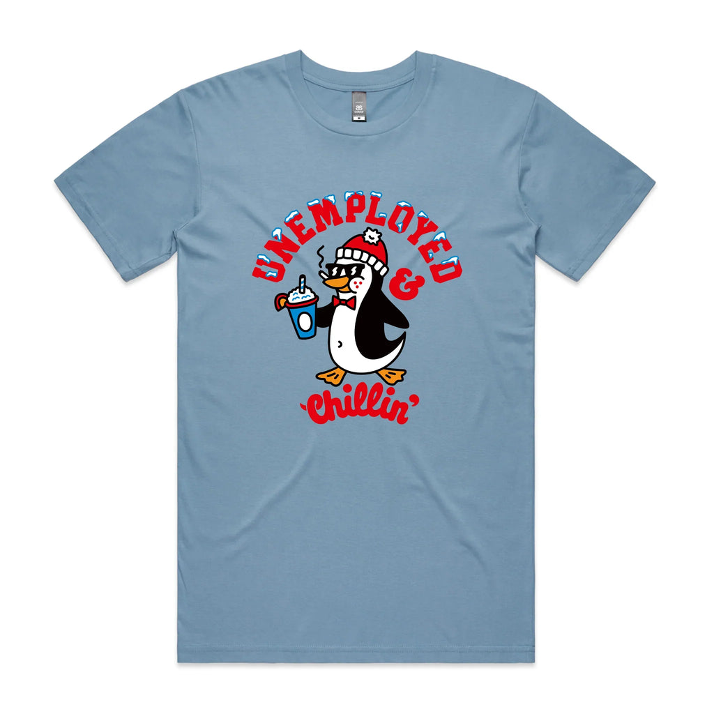 Unemployed & Chillin' Tee Hoodie, Sweatshirt | CiraTrend.com (Image 3)