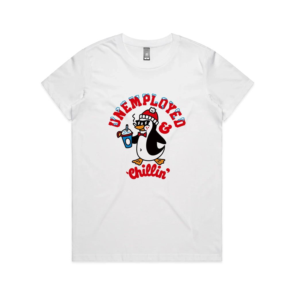 Unemployed & Chillin' Tee Hoodie, Sweatshirt | CiraTrend.com (Image 4)