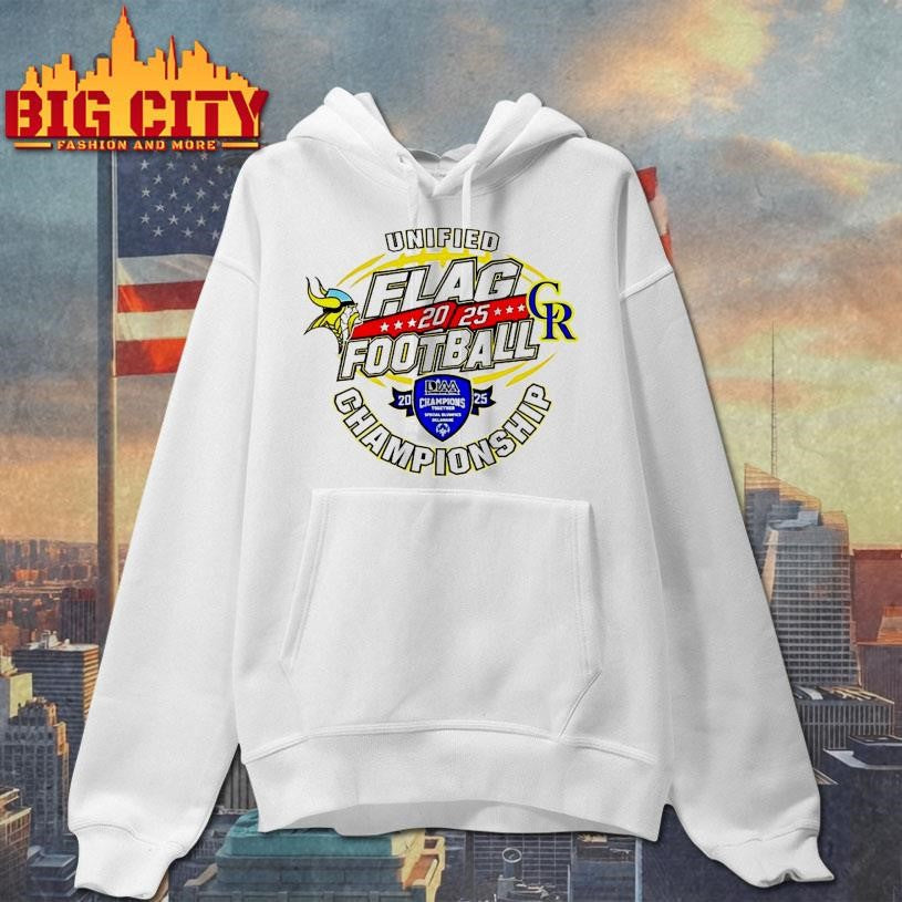 Unified Flag 2025 Diaa Football Championship Logo Shirt