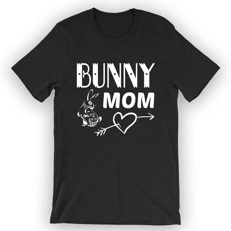 Unisex Bunny Mom T-Shirt Pet Bunny Menswear Top Hoodie, Sweatshirt | CiraTrend.com