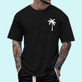[Unisex Cotton Shirt] Cool Summer Vacation Men Women Beach Palm Tree T-Shirt Hoodie, Sweatshirt | CiraTrend.com