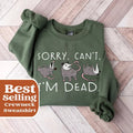 Unisex Possum Sweatshirt For Opossum Lover Funny Shirt Cotton Menswear Sweater Hoodie | CiraTrend.com