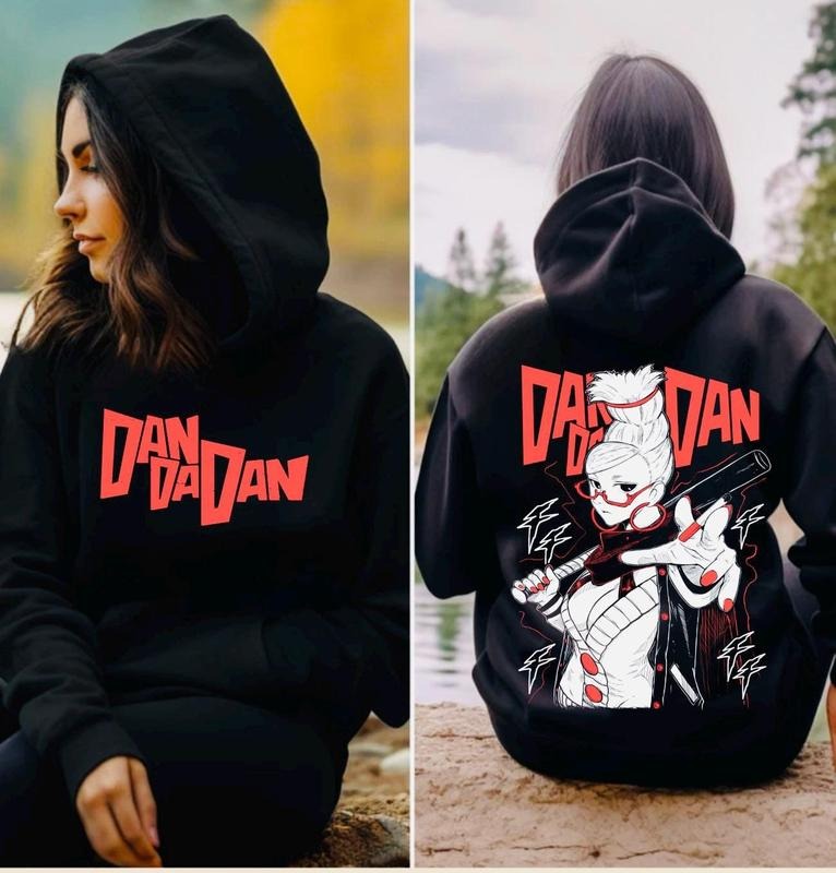 Unisex hoodie Anime Manga,OKARUN Screen, Cotton Hoodie, DanDaDan goodie, anime Sweatshirt T-Shirts | CiraTrend.com