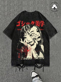 Unisex's Vintage Graphic Print Round Neck Tee, Casual Fashion Short Sleeve T-shirt for Daily Wear, Men's Summer Clothes,...