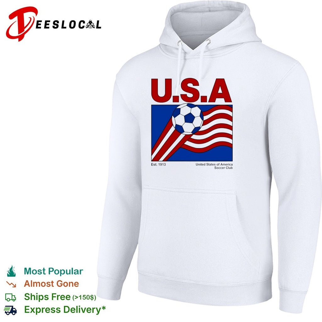 United States of America Soccer Club est 1913 vintage ball shirt