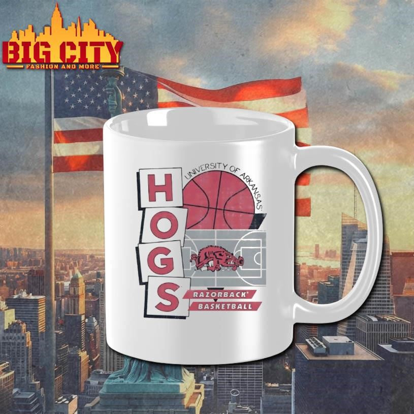 University Of Arkansas Hogs Razorback Basketball Shirt