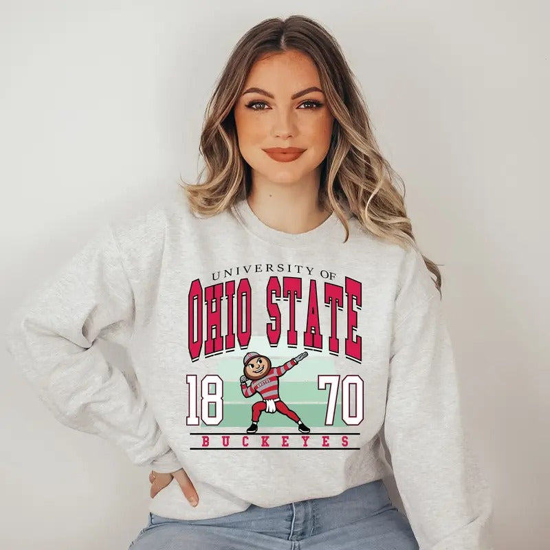 University of Ohio State Vintage Football Sweatshirt T-Shirts, Hoodie | CiraTrend.com