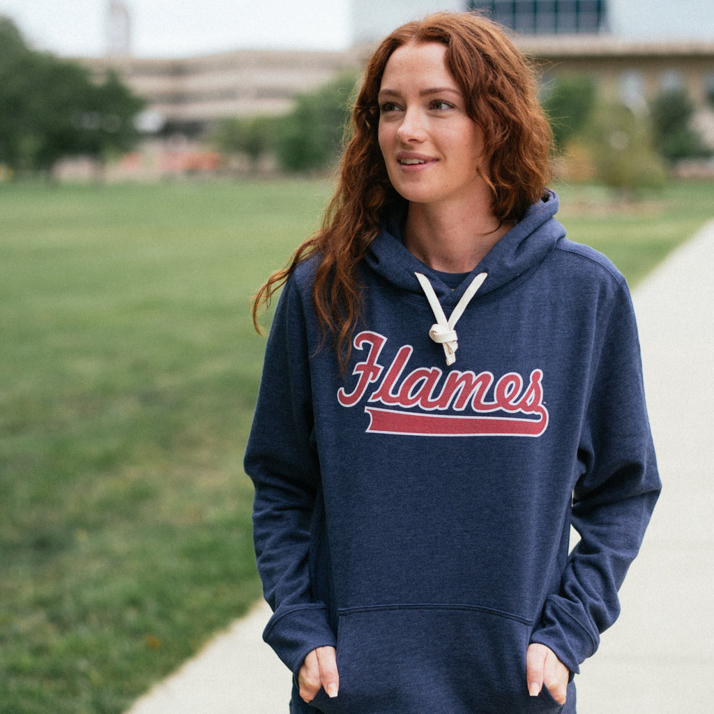 UIC Flames Script Hoodie