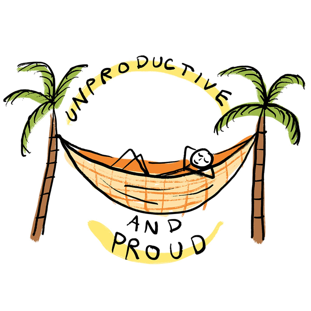Unproductive Tee Hoodie, Sweatshirt | CiraTrend.com (Image 2)