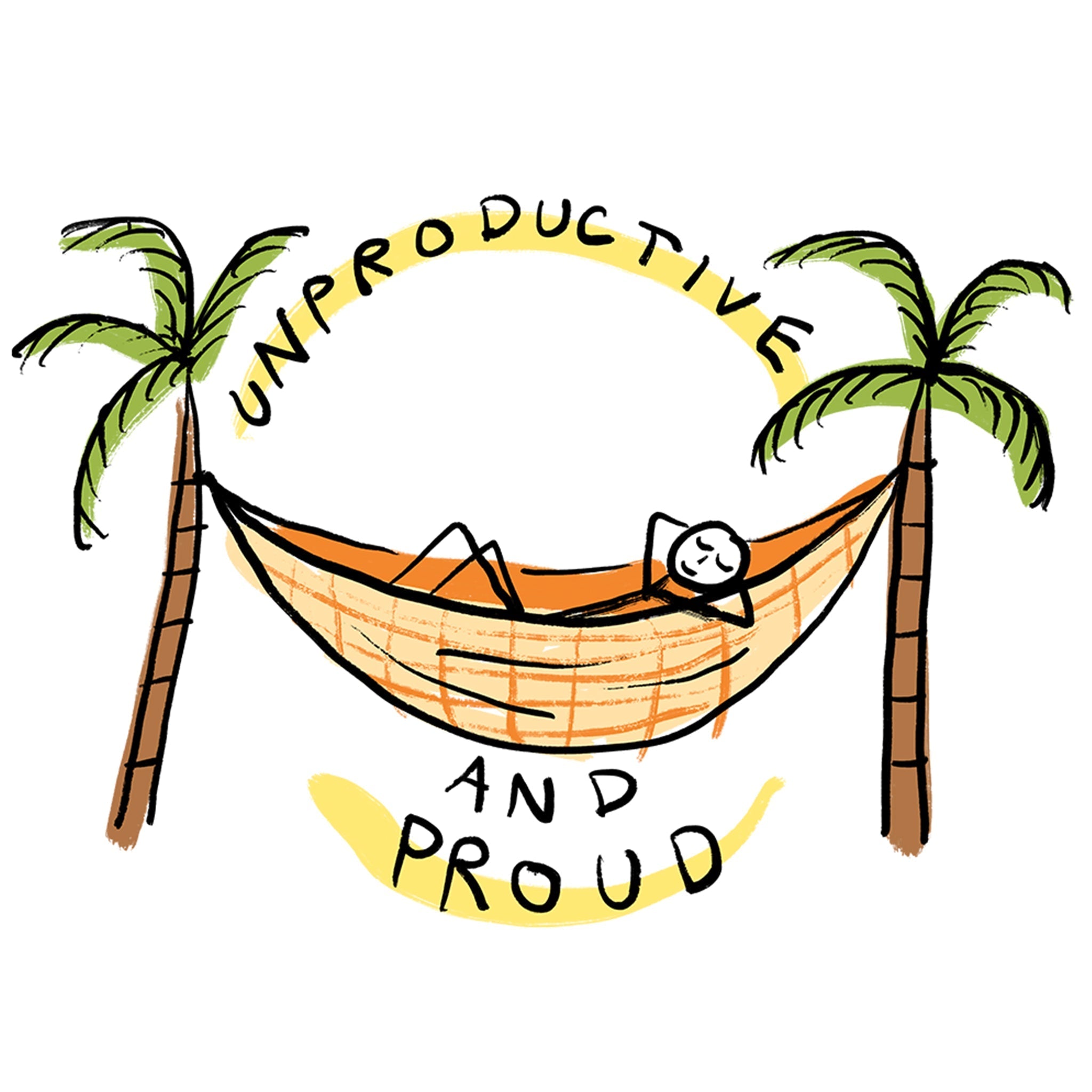 Unproductive Tee Hoodie, Sweatshirt | CiraTrend.com (Image 2)