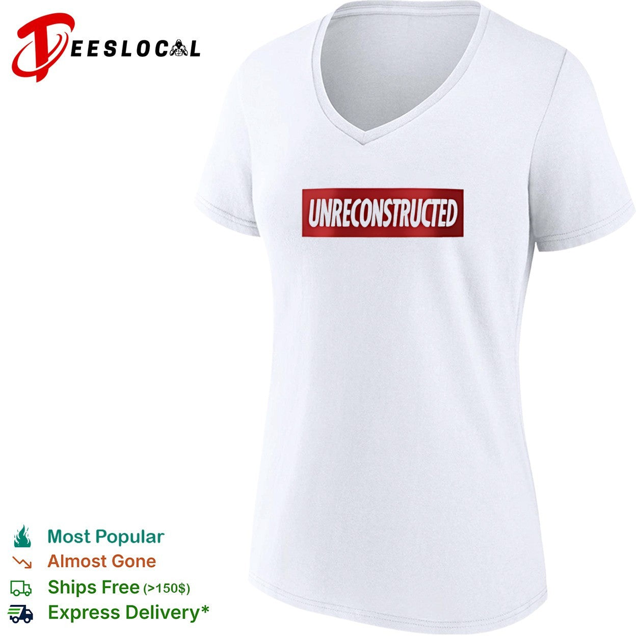 Unreconstructed logo shirt
